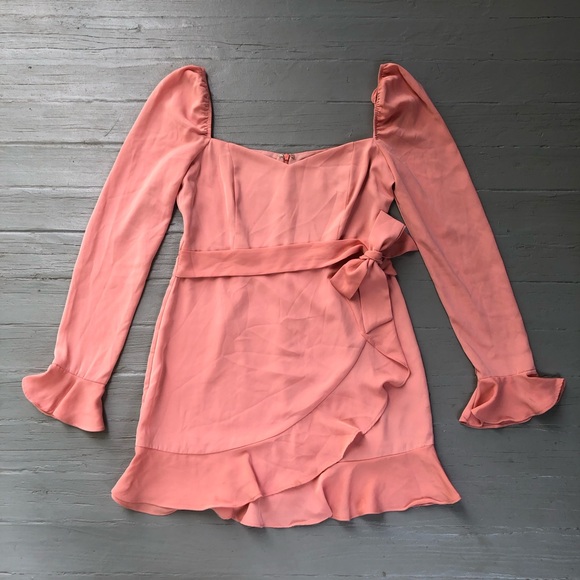 Superdown Blush Ruffle Mini Dress - Picture 3 of 13